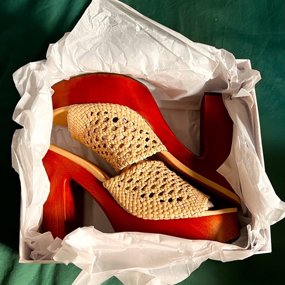 Veronica Beard Shoes - COPY - Guadalupe Platform Sandals by Veronica Beard.